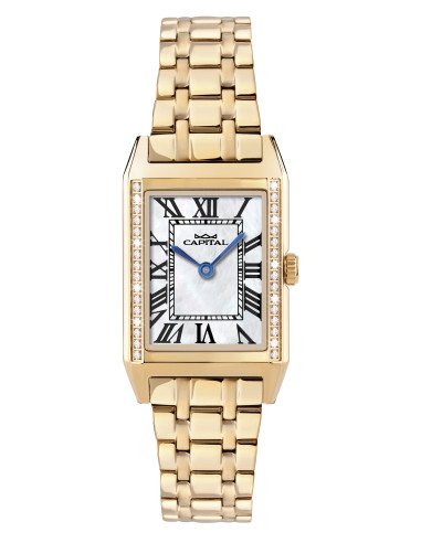 Capital Orologi Cassa Rettangolare Collezione Toujours Donna AX8052-02